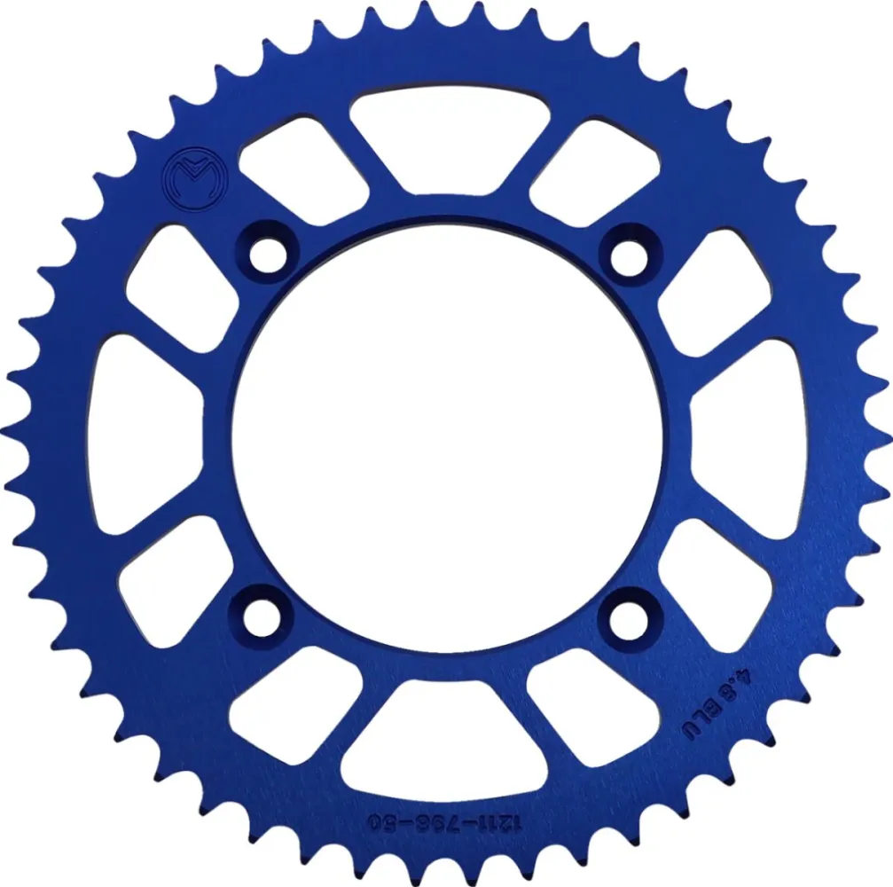 MOOSE OFFROAD HARD-PARTS - SPROCKET ALU MSE YAM 50T BLUE - 12111617