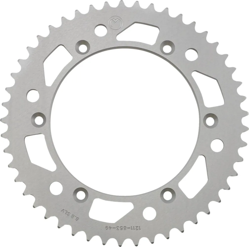 MOOSE OFFROAD HARD-PARTS - SPROCKET ALU MSE YAM 49T SILV - 12111598