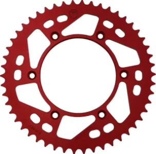 MOOSE OFFROAD HARD-PARTS - SPROCKET ALU MSE HON 50T RED - 12111635
