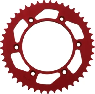 MOOSE OFFROAD HARD-PARTS - SPROCKET ALU MSE HON 45T RED - 12111630