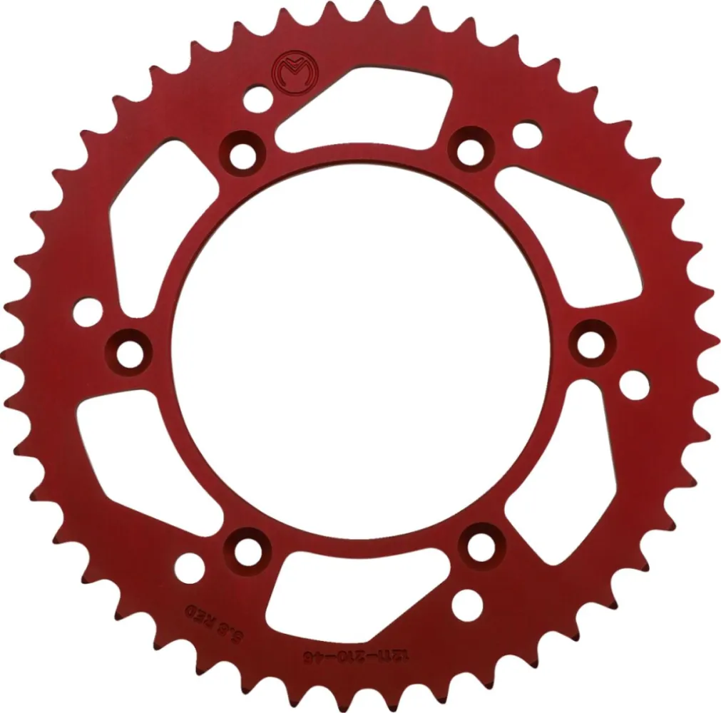 MOOSE OFFROAD HARD-PARTS - SPROCKET ALU MSE HON 46T RED - 12111631