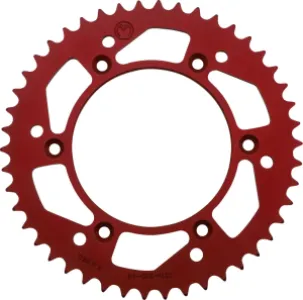MOOSE OFFROAD HARD-PARTS - SPROCKET ALU MSE HON 46T RED - 12111631