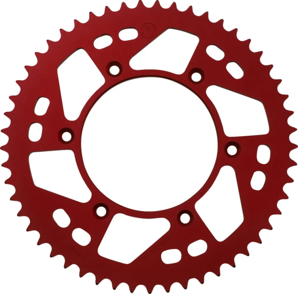 MOOSE OFFROAD HARD-PARTS - SPROCKET ALU MSE HON 53T RED - 12111638