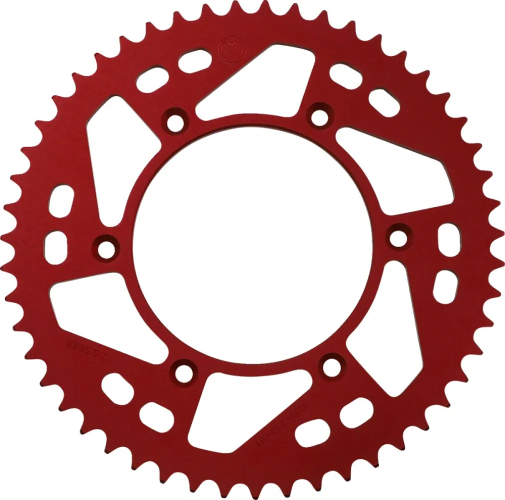 MOOSE OFFROAD HARD-PARTS - SPROCKET ALU MSE HON 51T RED - 12111636