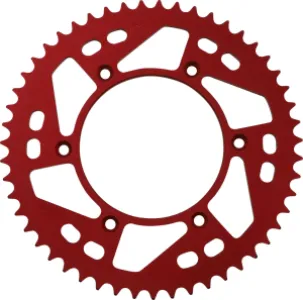 MOOSE OFFROAD HARD-PARTS - SPROCKET ALU MSE HON 51T RED - 12111636