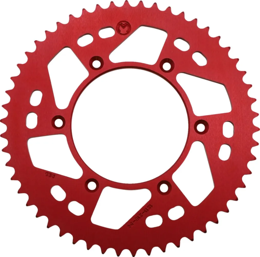 MOOSE OFFROAD HARD-PARTS - SPROCKET ALU HON 54T RED - 12111639