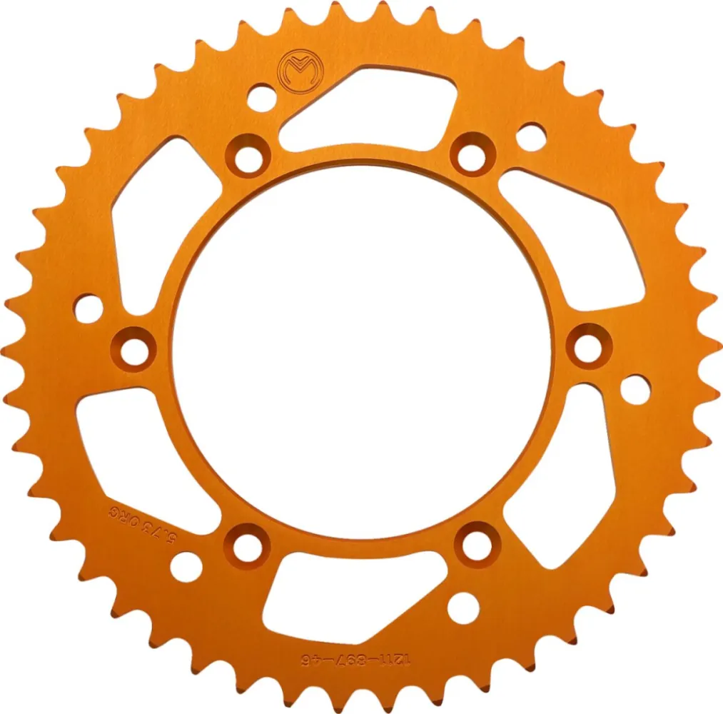 MOOSE OFFROAD HARD-PARTS - SPROCKET ALU MSE KTM 46T ORNG - 12111658