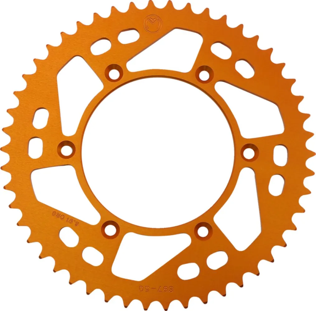 MOOSE OFFROAD HARD-PARTS - SPROCKET ALU MSE KTM 50T ORNG - 12111662