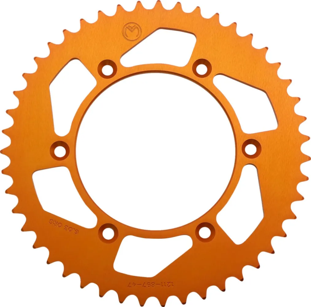 MOOSE OFFROAD HARD-PARTS - SPROCKET ALU MSE KTM 47T ORNG - 12111659