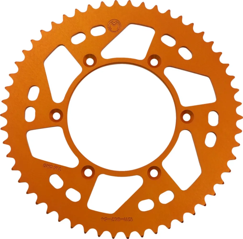 MOOSE OFFROAD HARD-PARTS - SPROCKET ALU MSE KTM 54T ORNG - 12111665