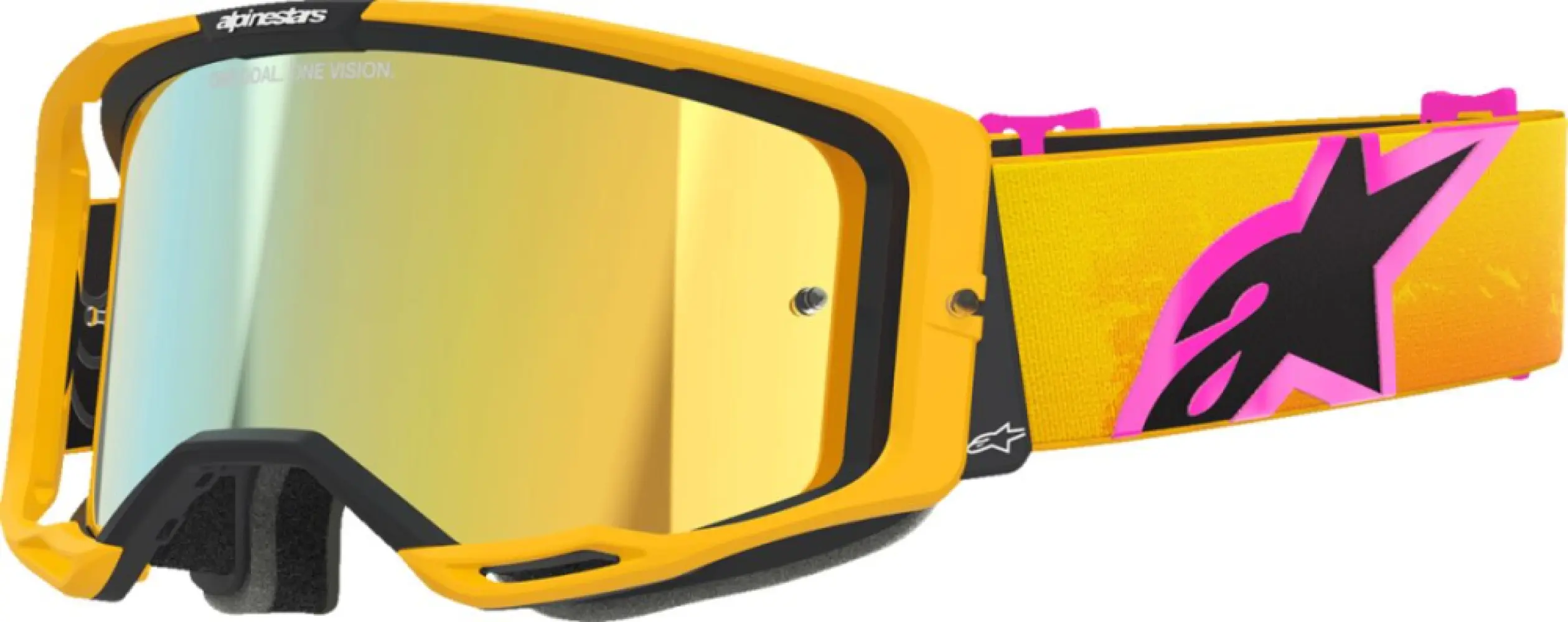 ALPINESTARS GOGGLES - GOGGLE VISION 8 CORP ORG/YLW/P - 26013951