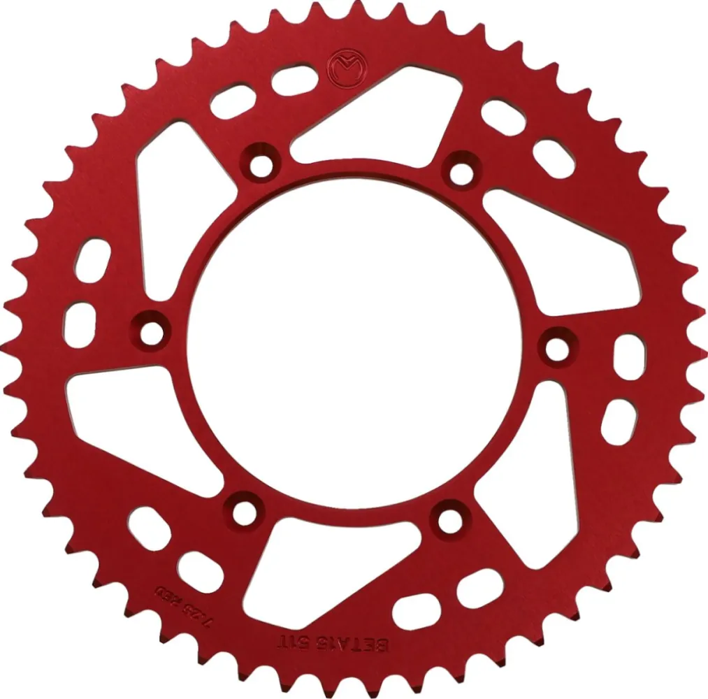 MOOSE OFFROAD HARD-PARTS - SPROCKET ALU MSE BETA 51T RED - 12111868