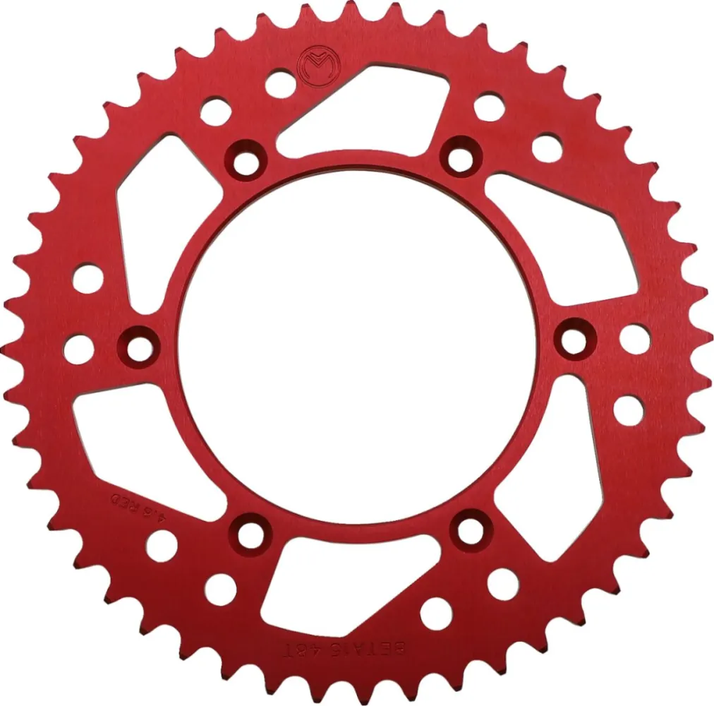 MOOSE OFFROAD HARD-PARTS - SPROCKET ALU MSE BETA 48T RED - 12111865