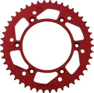 MOOSE OFFROAD HARD-PARTS - SPROCKET ALU MSE BETA 46T RED - 12111863