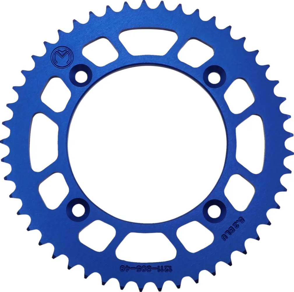 MOOSE OFFROAD HARD-PARTS - SPROCKET ALU MSE KTM 49T BLUE - 12111896