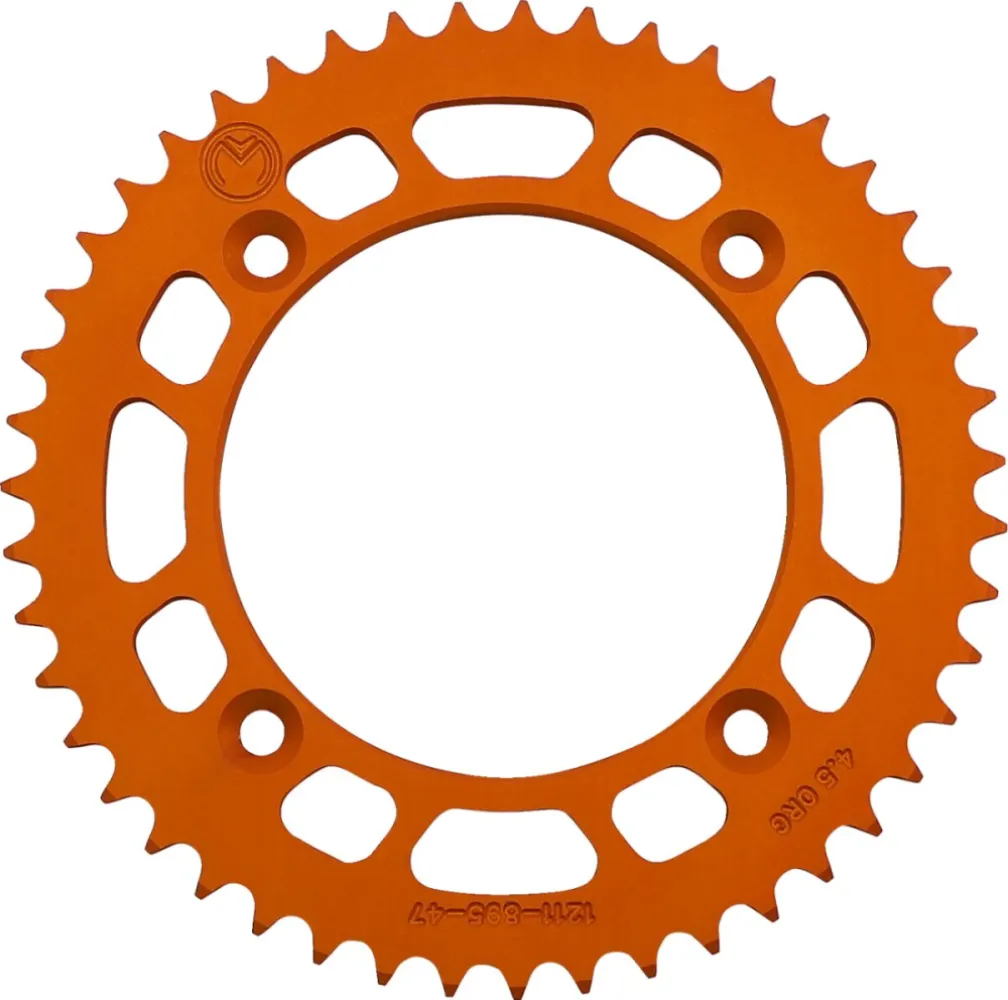 MOOSE OFFROAD HARD-PARTS - SPROCKET ALU MSE KTM 47T ORNG - 12111898