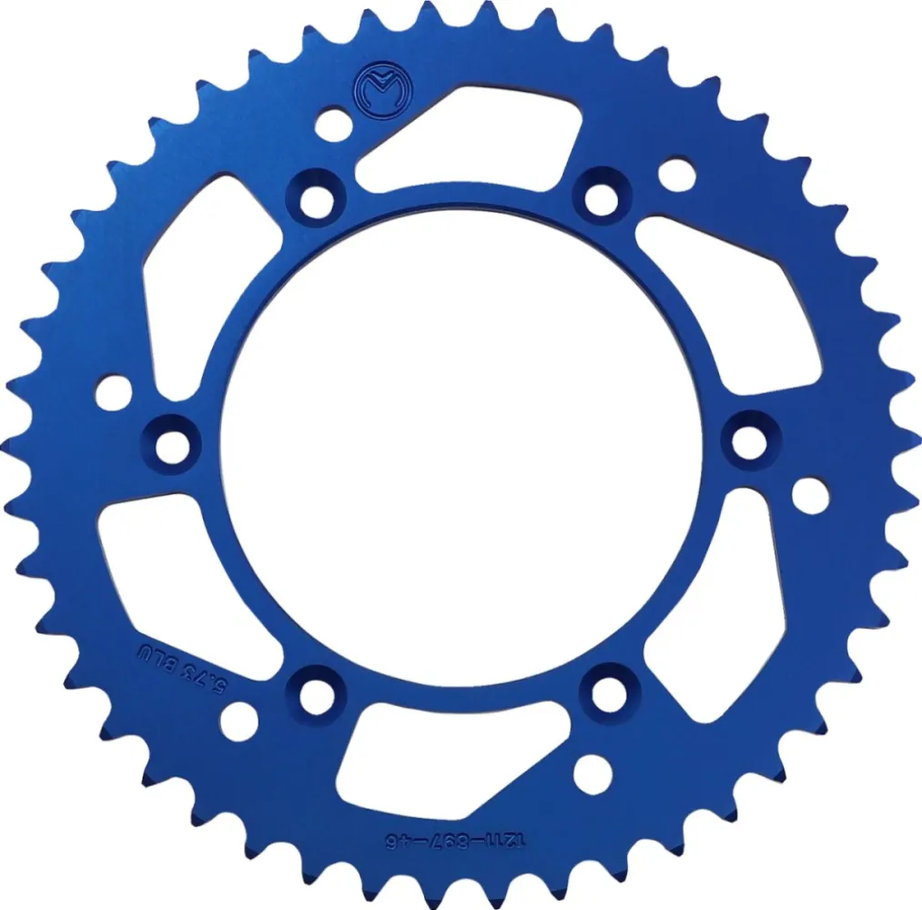 MOOSE OFFROAD HARD-PARTS - SPROCKET ALU MSE KTM 46T BLUE - 12111911