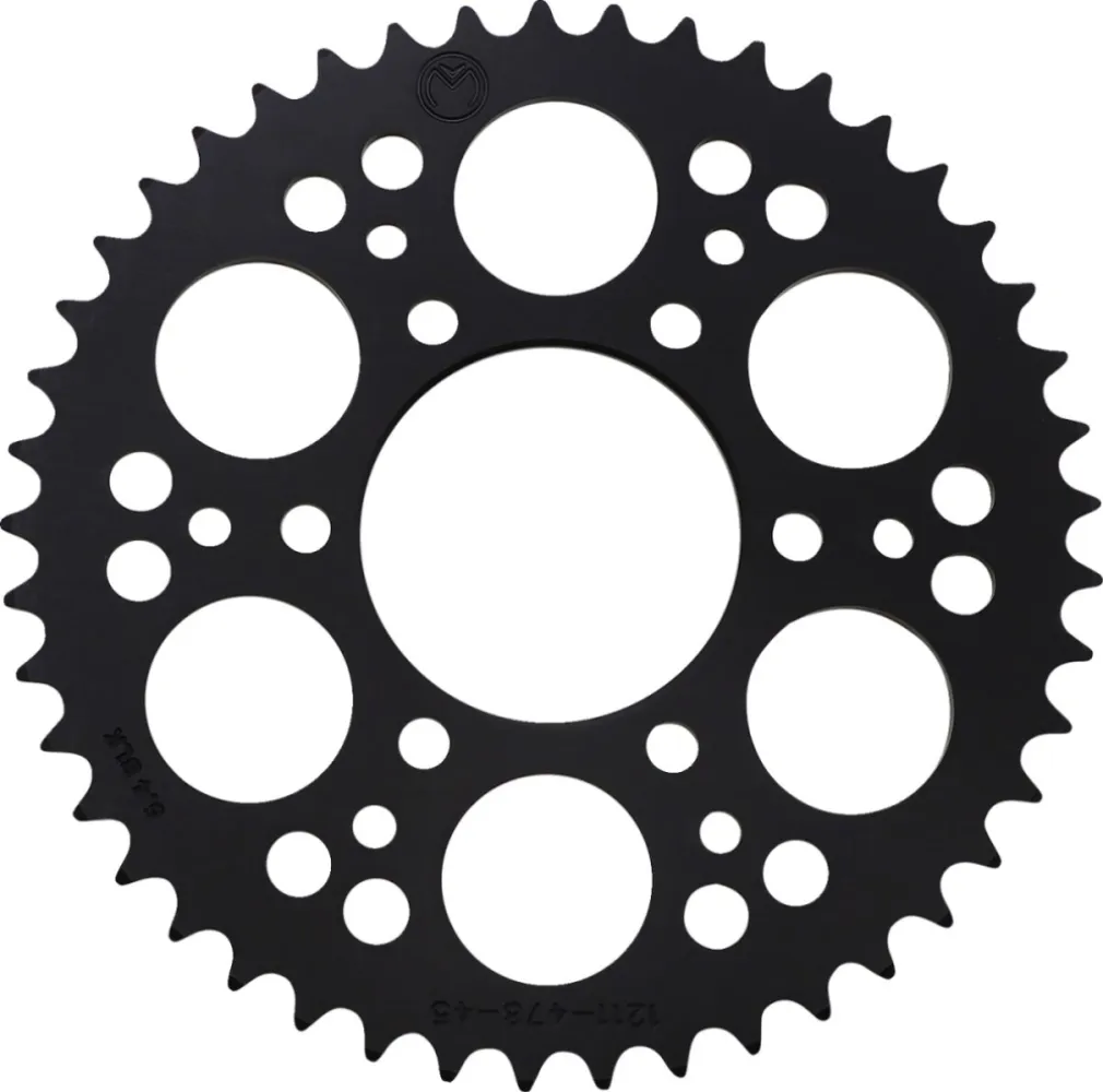MOOSE OFFROAD HARD-PARTS - SPROCKET ALU KAW 45T BLK - 12112015
