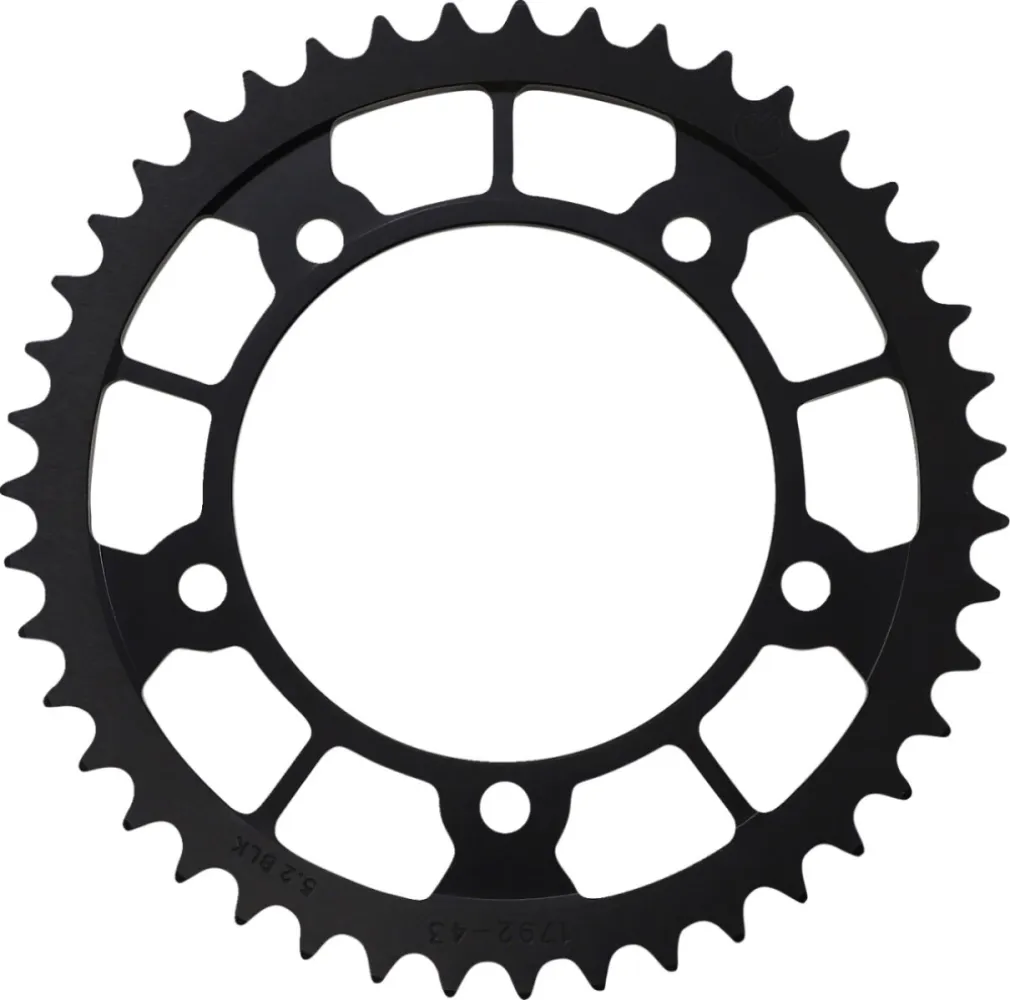 MOOSE OFFROAD HARD-PARTS - SPROCKET ALU MSE 43T BLK - 12112021