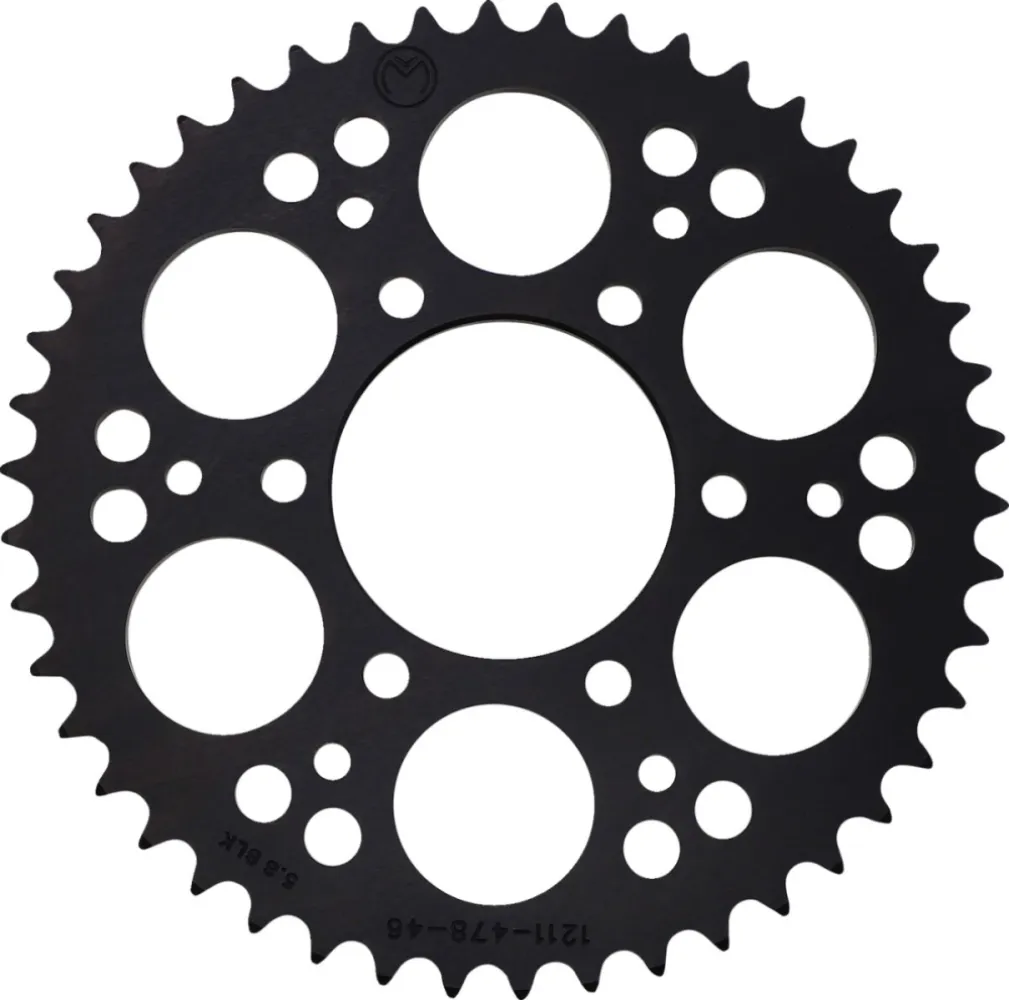 MOOSE OFFROAD HARD-PARTS - SPROCKET ALU KAW 46T BLK - 12112016