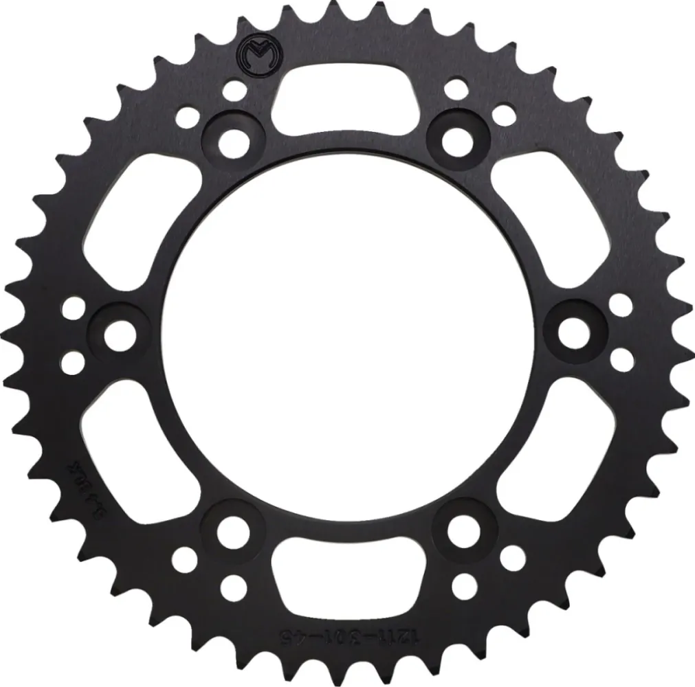 MOOSE OFFROAD HARD-PARTS - SPROCKET ALU HON 45T BLK - 12112041