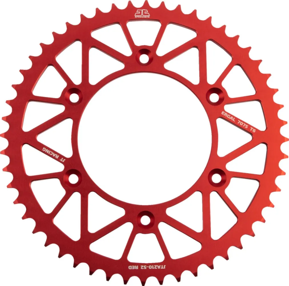 JT SPROCKETS - SPROCKET RL 52T HON RED - 12112573