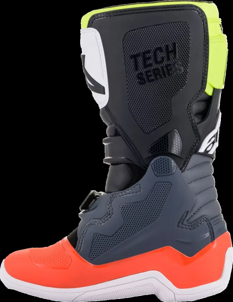 ALPINESTARS(MX) - BOOT TECH7S GY/RD/YL 4 - 34110579