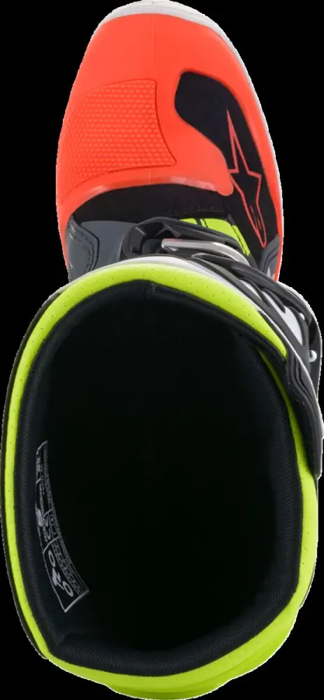 ALPINESTARS(MX) - BOOT TECH7S GY/RD/YL 4 - 34110579