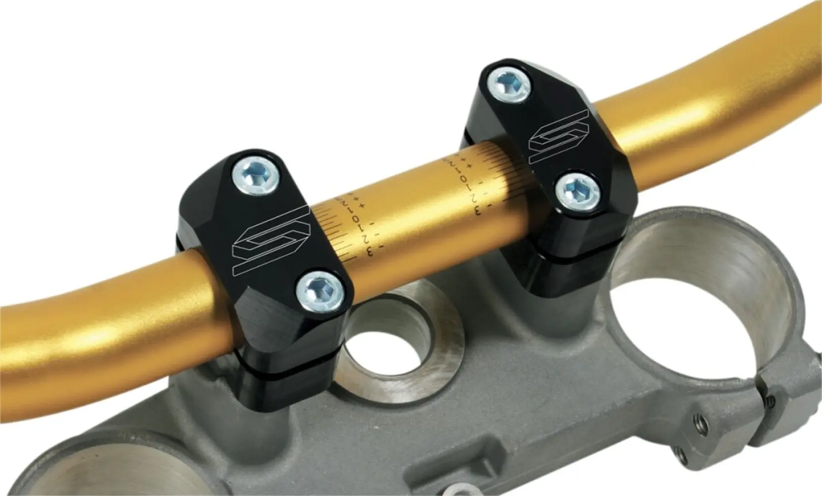 SCAR RACING - BAR MOUNTS UNI. BLK - 06030306