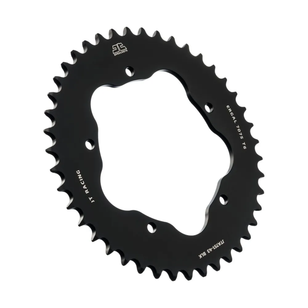 JT SPROCKETS - SPROCKET REAR 43T 520 BLK - NE - 12112847