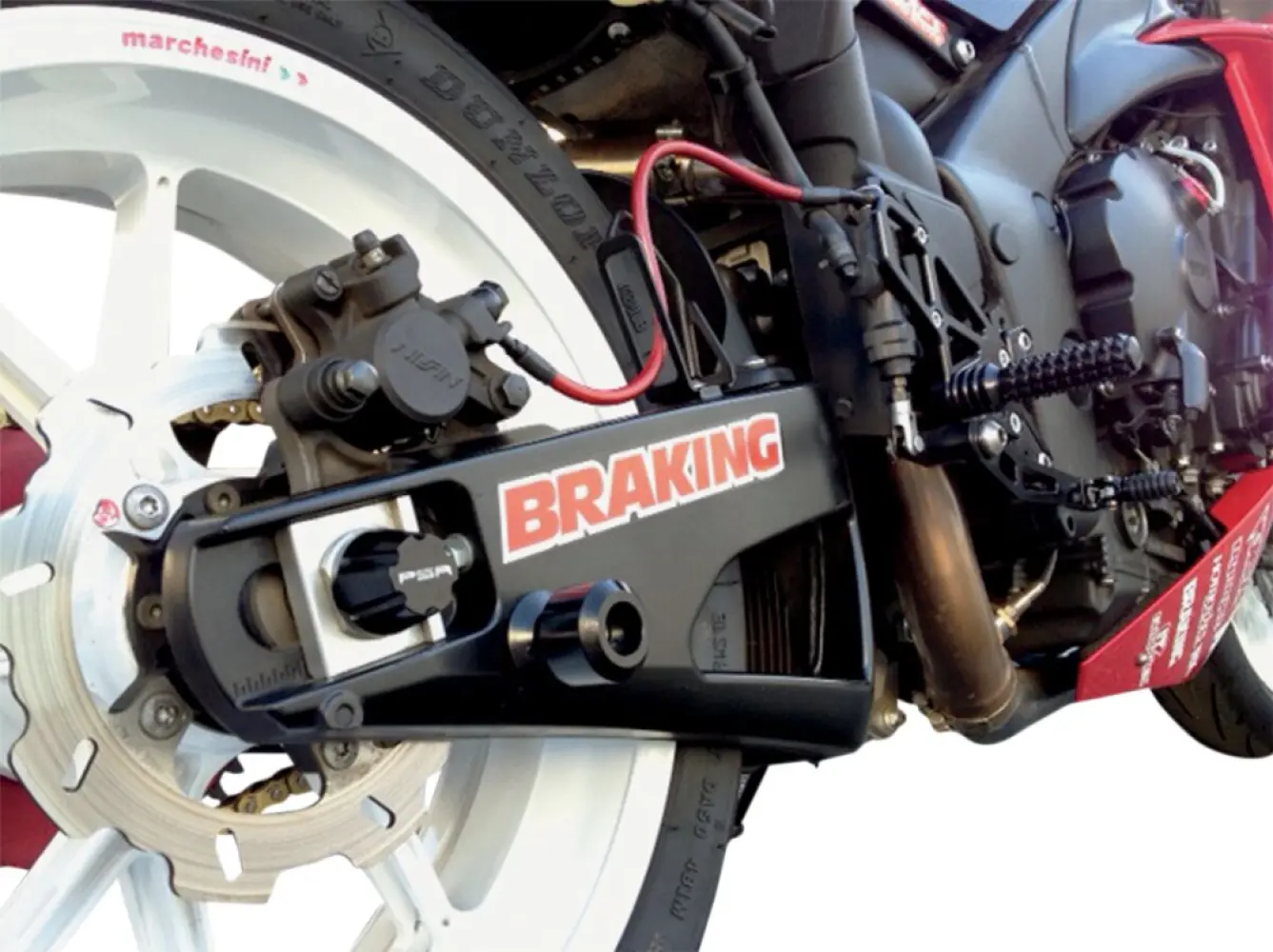 PSR - SWINGARM SLIDER/SPOOL BK - 13030220