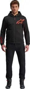 ALPINESTARS (ROAD) - JACKET/HOODIE CHROME AIR BLK/R - 28207101