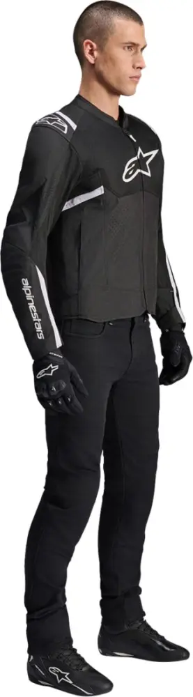 ALPINESTARS (ROAD) - JACKET T-SPS AIR V2 BLK/WHT 2X - 28207118