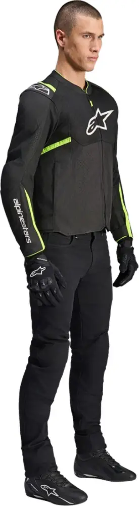 ALPINESTARS (ROAD) - JACKET T-SPS AIR V2 BLK/YEL S - 28207128