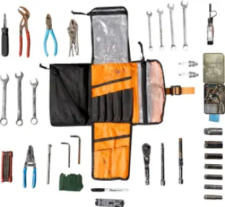 BILTWELL - TOOL ROLL EXFIL-0 GEN 2 BLACK - 35100179