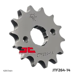 JT SPROCKETS - SPROCKET FRONT 14T 428 - 12120560