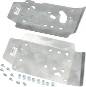 MOOSE OFFROAD HARD-PARTS - SKIDPLATE FLRBRD KAW 2PC - 05051558