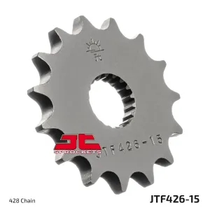 JT SPROCKETS - SPROCKET FRONT 15T 428 - 12120795