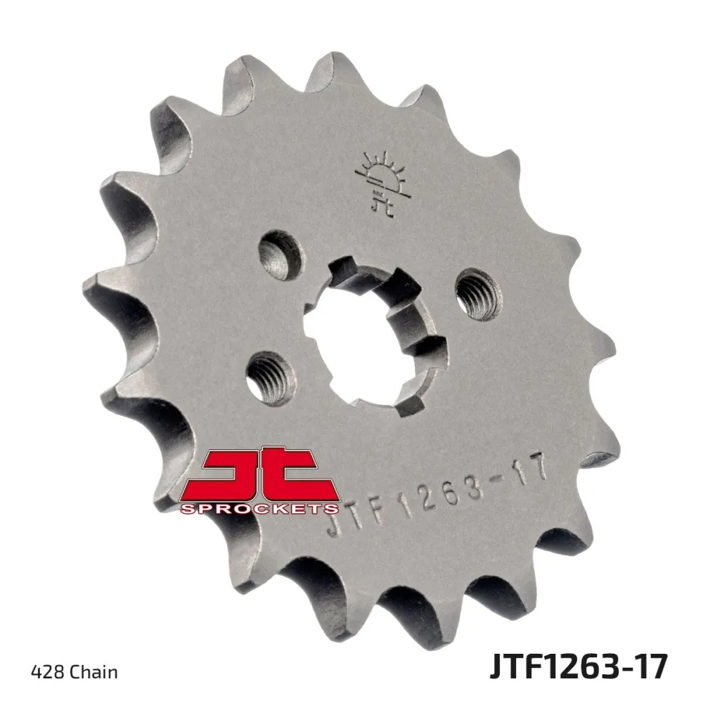 JT SPROCKETS - SPROCKET FRONT 17T 428 - 12120804