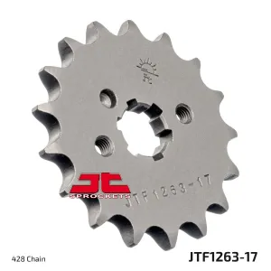 JT SPROCKETS - SPROCKET FRONT 17T 428 - 12120804