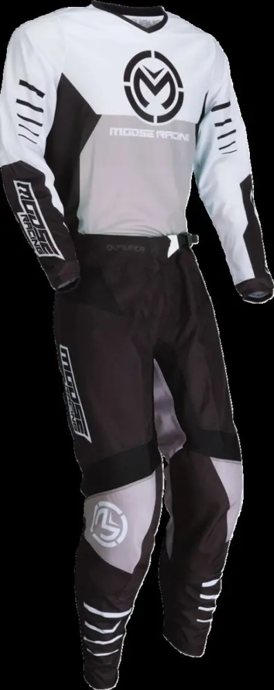 MOOSE OFFROAD SOFT-GOODS - PANT QUALIFIER BLACK/WHITE 30 - 290111734