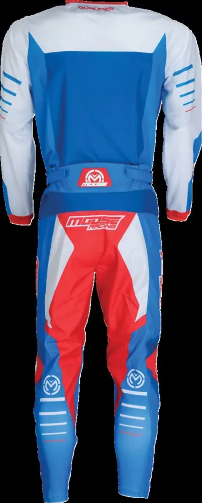 MOOSE OFFROAD SOFT-GOODS - PANT QUALIFIER RED/WHITE/BLUE  - 290111809