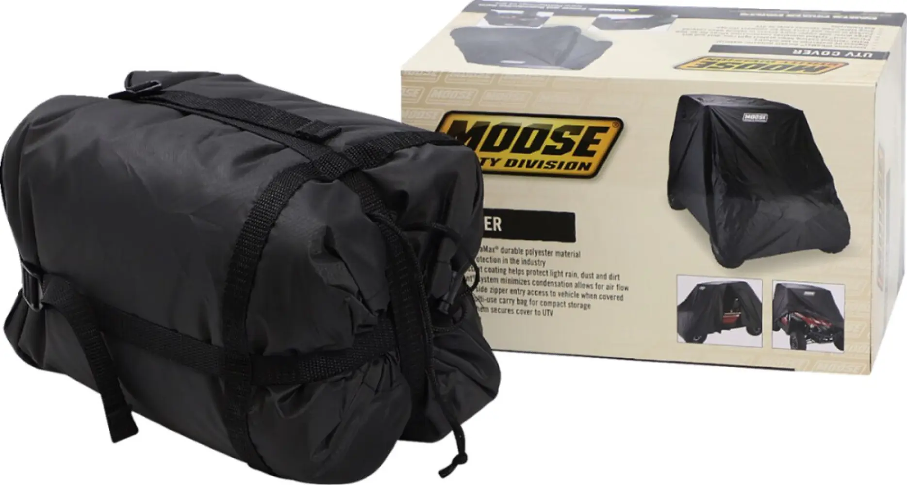 MOOSE OFFROAD FOUR WHEEL - COVER UTV 4-SEATER BLK - 40020104