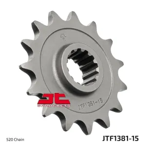JT SPROCKETS - SPROCKET FRONT 15T 520 - 12121013