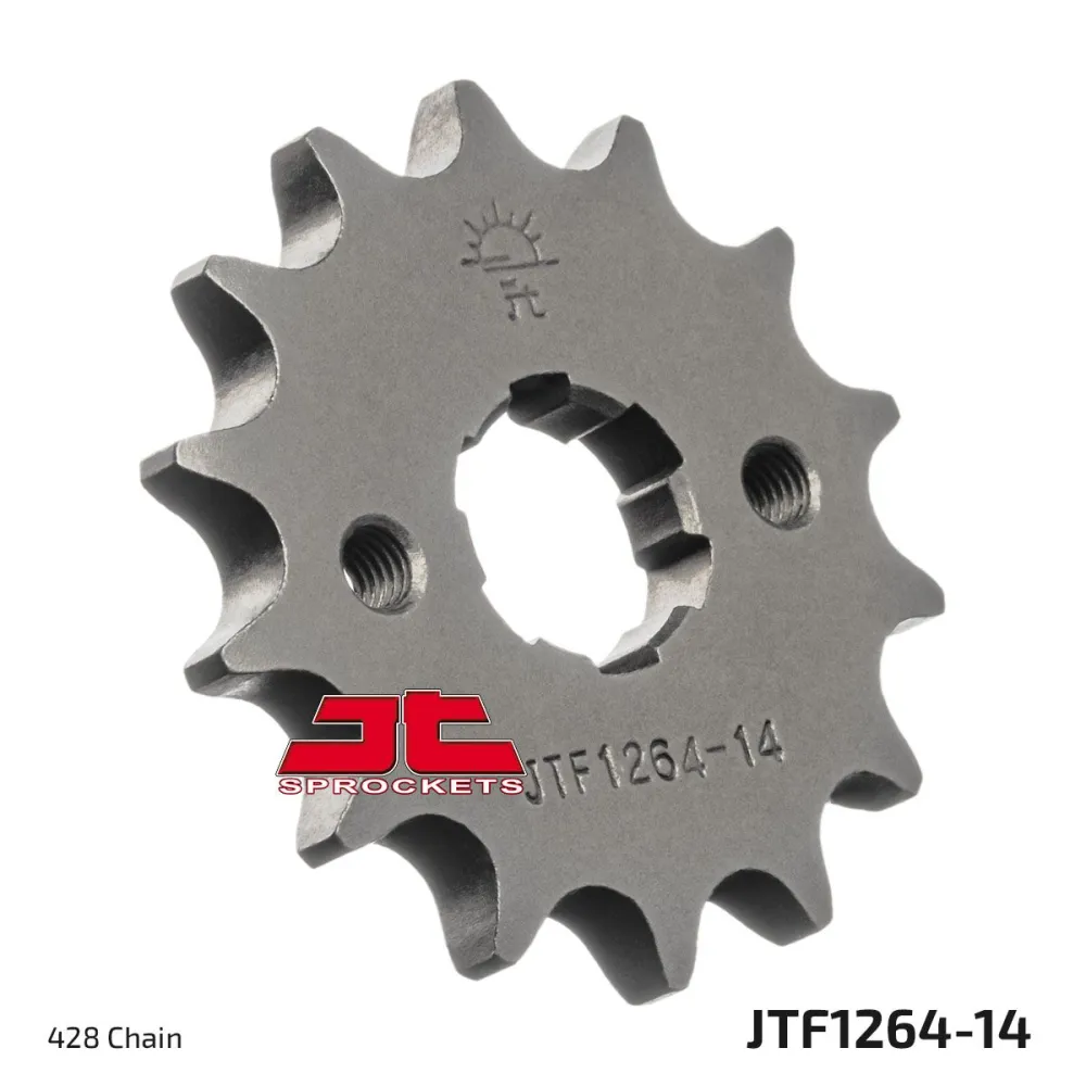 JT SPROCKETS - SPROCKET FRONT 14T 428 - 12121146