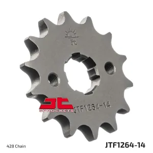 JT SPROCKETS - SPROCKET FRONT 14T 428 - 12121146