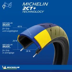 MICHELIN - ANAKEE ROAD 110/80 R 19 M/C 59 - 03011004