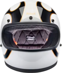 BILTWELL - HELMET GRINGO GLOSS WHITE/BLAC - 010116335