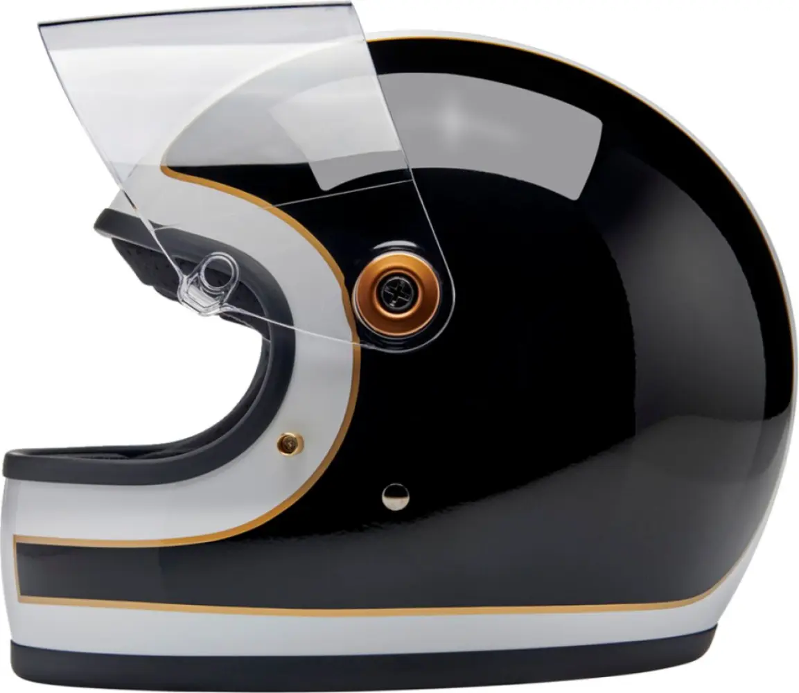 BILTWELL - HELMET GRINGO S WH/BLK SM - 010116610