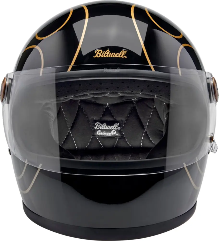 BILTWELL - HELMET GRINGO S BK FLM XS - 010116615